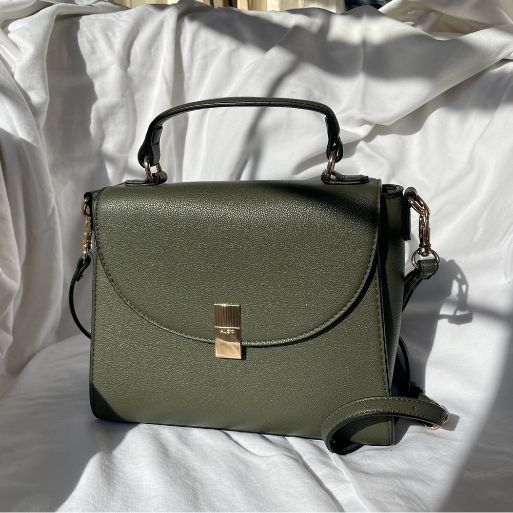 Aldo top handle bag with crossbody should strap